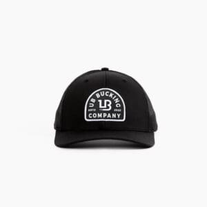 UB Bucking black trucker hat